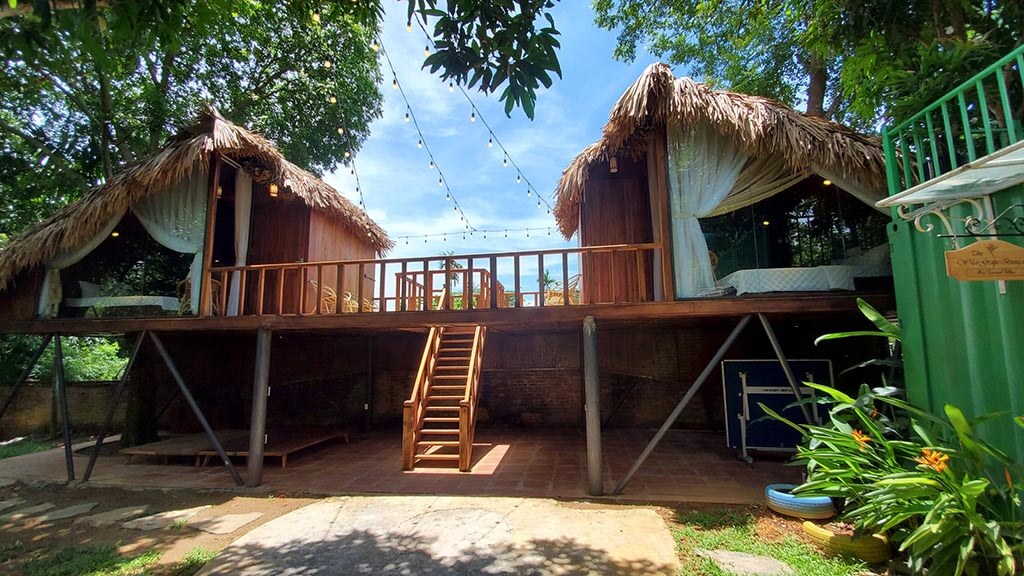tree house may tropical villa ba vì