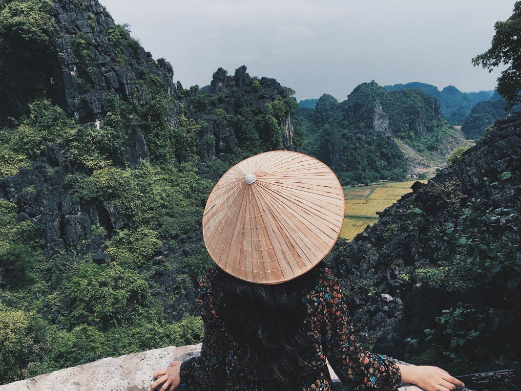 Hang Mua Woman Wearing A Hat