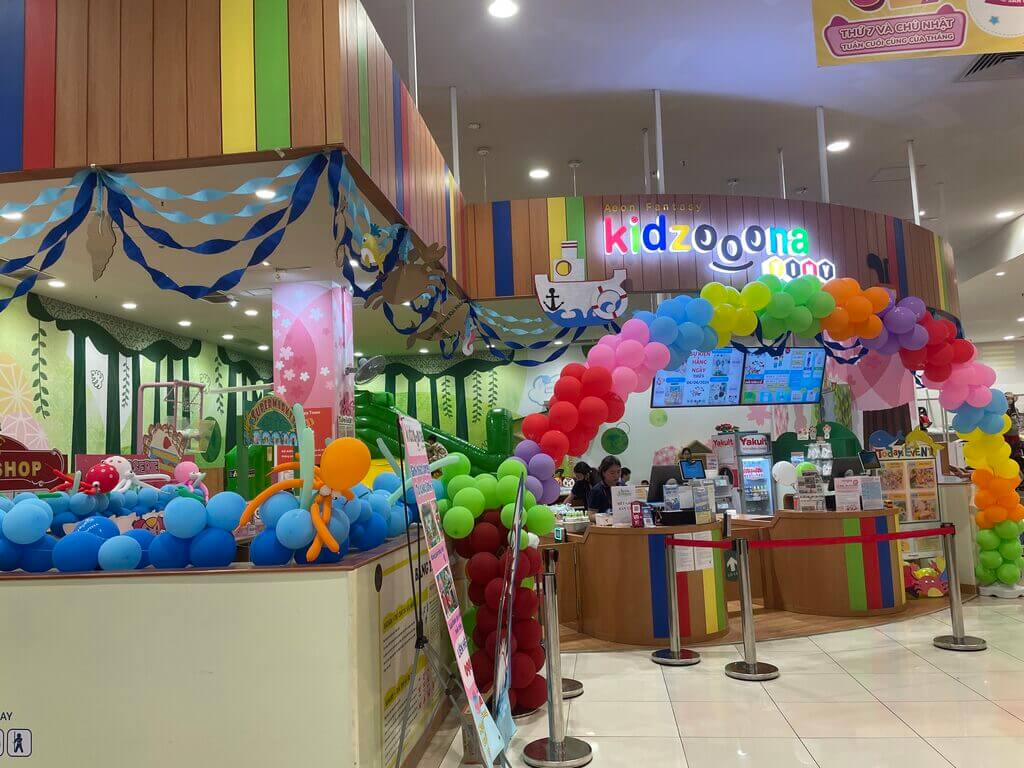 KidZooona tại aeon mall long biên