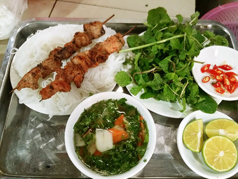 bún chả sapa