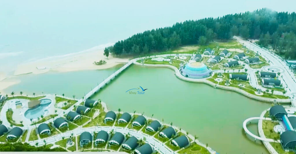 đầu rồng resort đảo cái chiên