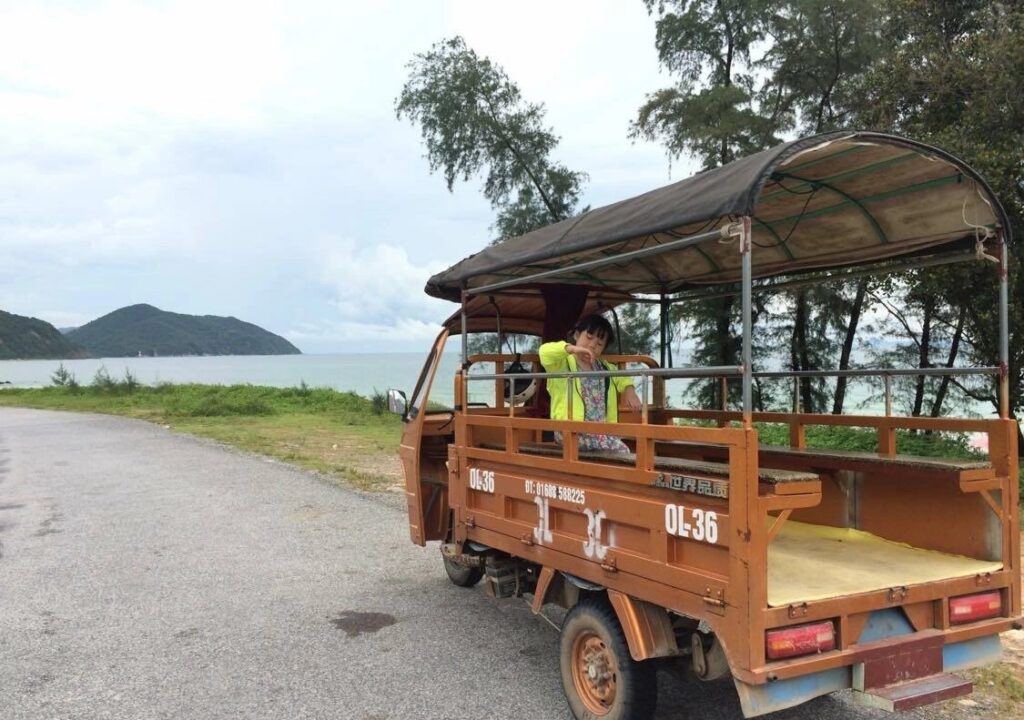 ảnh quan lạn xe tuk tuk